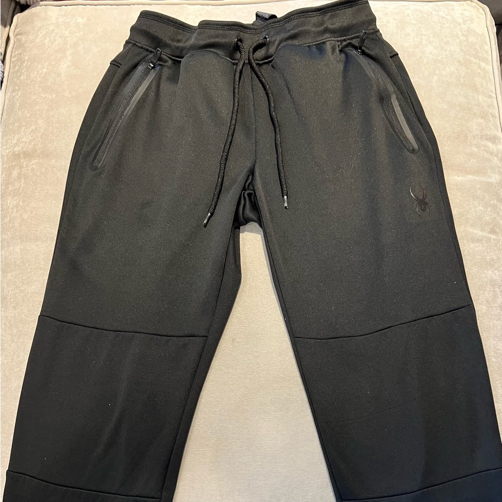 Spyder Active black sweatpants.